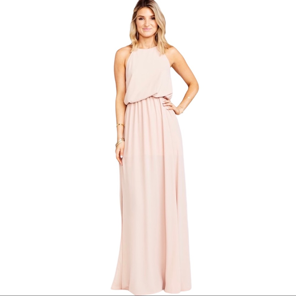 NWOT Show Me Your Mumu Heather Halter Dress